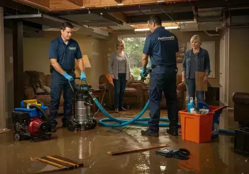 Basement Water Extraction and Removal Techniques process in Grimsley, TN